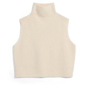 Demylee Merino Wool Mock Neck Vest